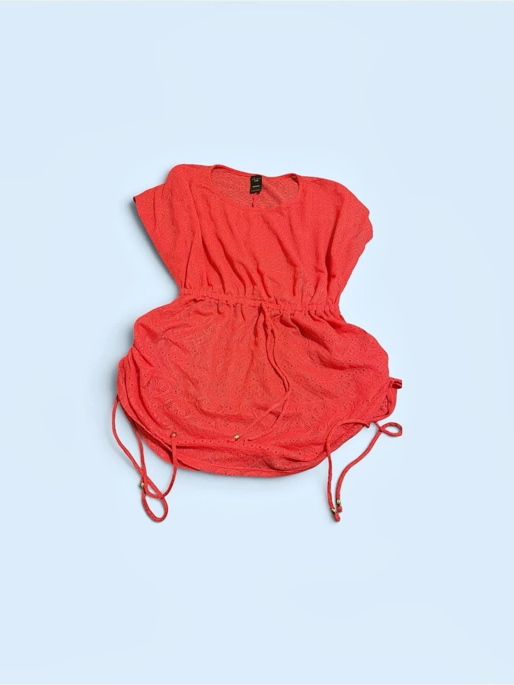 Catalina Red Drawstring Tunic